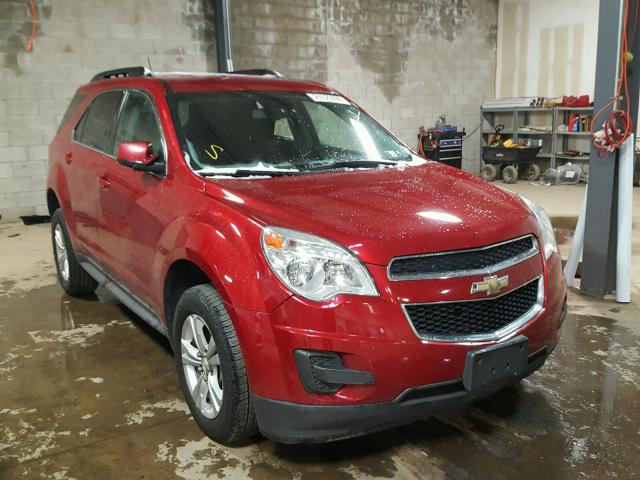 2GNALBEKXF1111287 - 2015 CHEVROLET EQUINOX LT RED photo 1