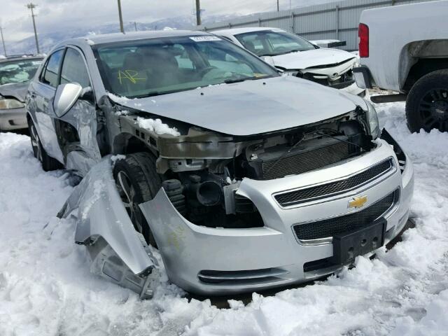 1G1ZC5E00CF126552 - 2012 CHEVROLET MALIBU 1LT SILVER photo 1