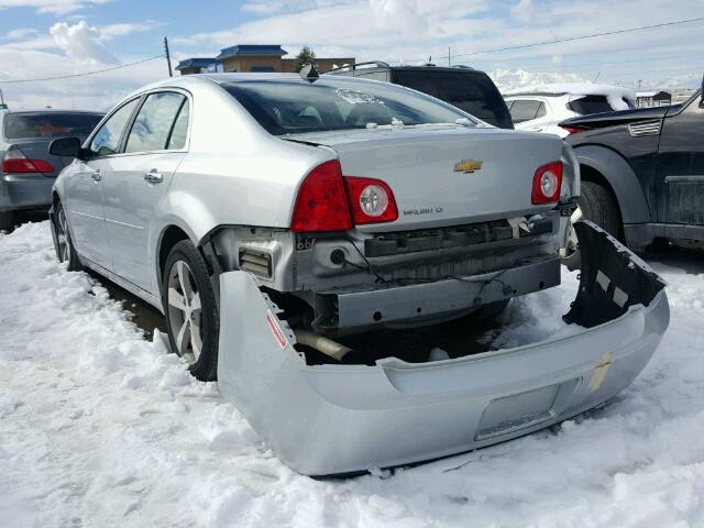 1G1ZC5E00CF126552 - 2012 CHEVROLET MALIBU 1LT 银色 照片 3