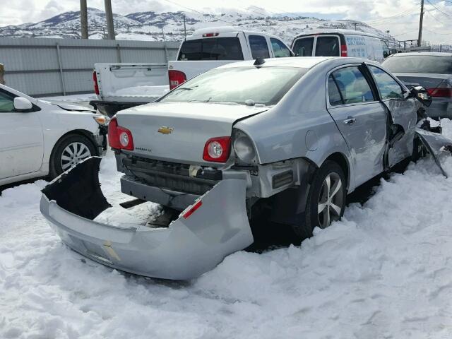 1G1ZC5E00CF126552 - 2012 CHEVROLET MALIBU 1LT 银色 照片 4