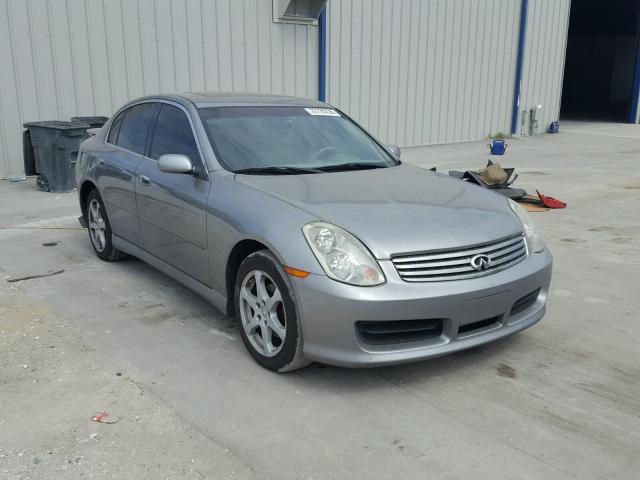 JNKCV51F84M707830 - 2004 INFINITI G35 SILVER photo 1