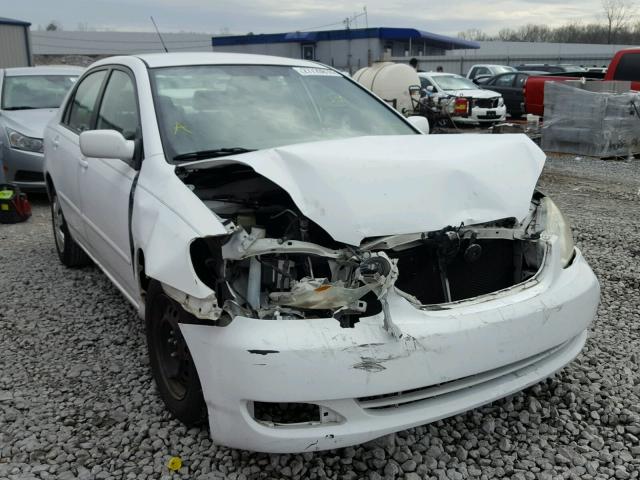 2T1BR30E16C584628 - 2006 TOYOTA COROLLA CE WHITE photo 1