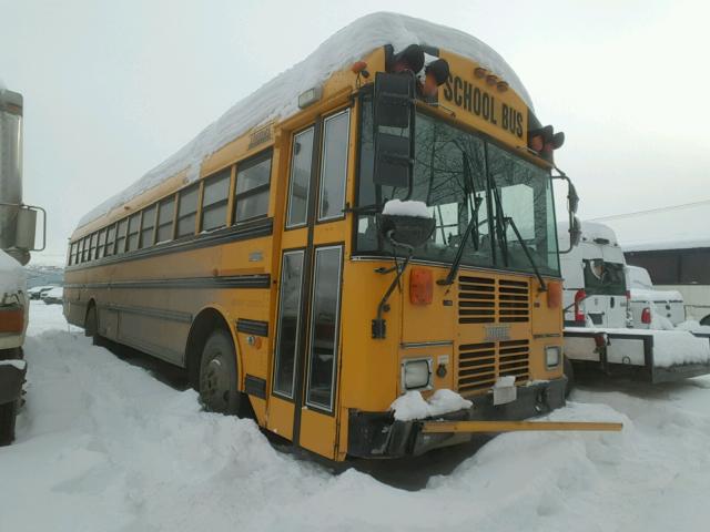 1T885382721113582 - 2002 THOMAS SCHOOL BUS YELLOW photo 1