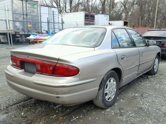 2G4WB52KXX1456579 - 1999 BUICK REGAL LS GOLD photo 4