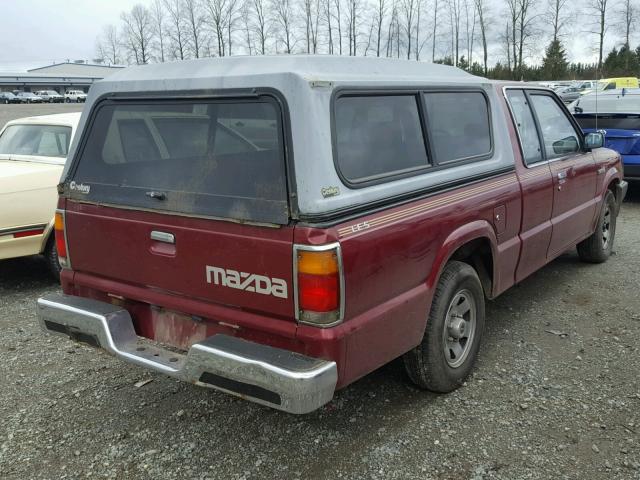 JM2UF3140N0277883 - 1992 MAZDA B2600 CAB RED photo 4