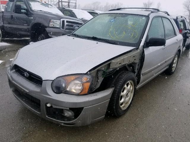 JF1GG68545H816480 - 2005 SUBARU IMPREZA OU SILVER photo 2