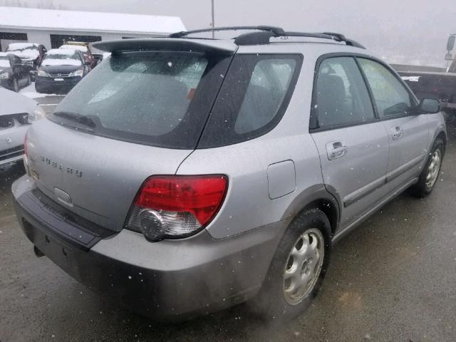 JF1GG68545H816480 - 2005 SUBARU IMPREZA OU SILVER photo 4