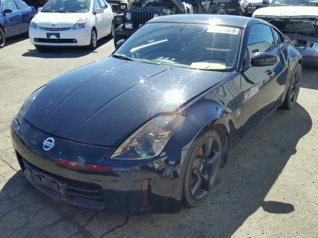 JN1AZ34D96M306000 - 2006 NISSAN 350Z COUPE BLACK photo 2