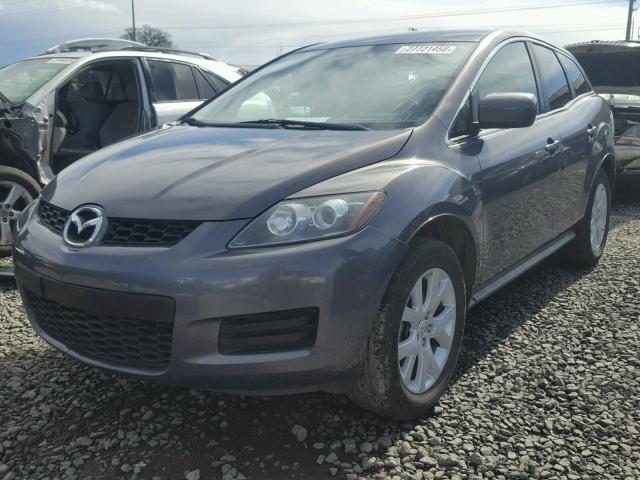 JM3ER293870143980 - 2007 MAZDA CX-7 BLUE photo 2