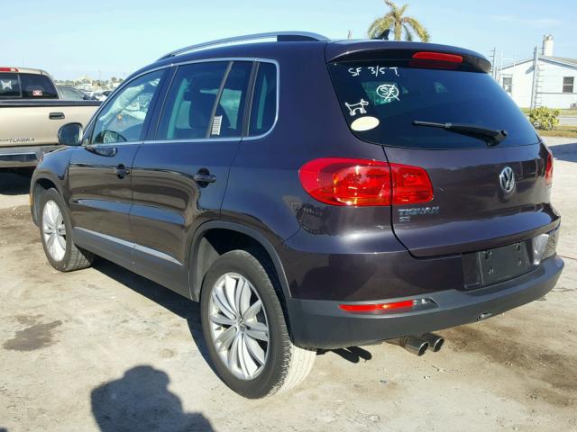 WVGAV7AX5GW509952 - 2016 VOLKSWAGEN TIGUAN S GRAY photo 3