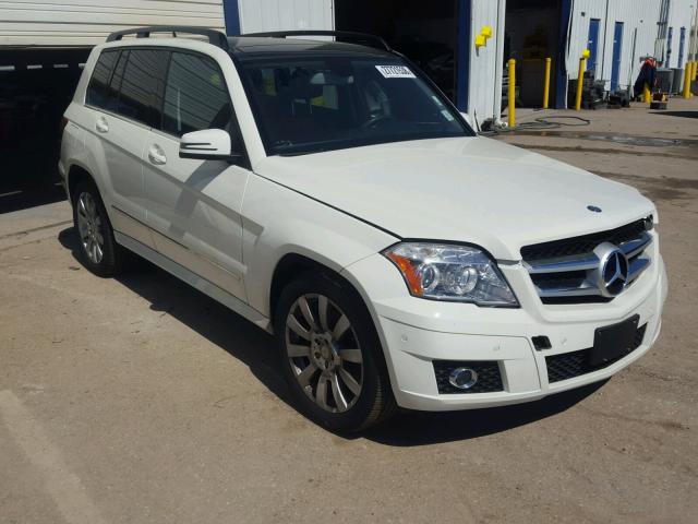 WDCGG8HB2BF543696 - 2011 MERCEDES-BENZ GLK 350 4M WHITE photo 1