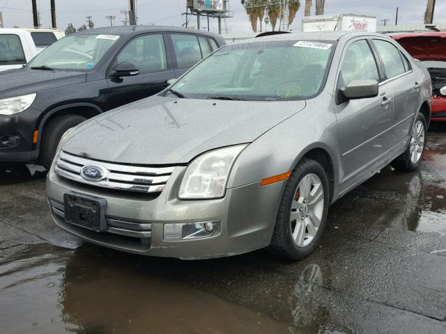 3FAHP08148R146107 - 2008 FORD FUSION SEL SILVER photo 2