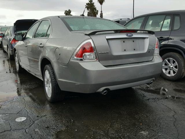 3FAHP08148R146107 - 2008 FORD FUSION SEL SILVER photo 3