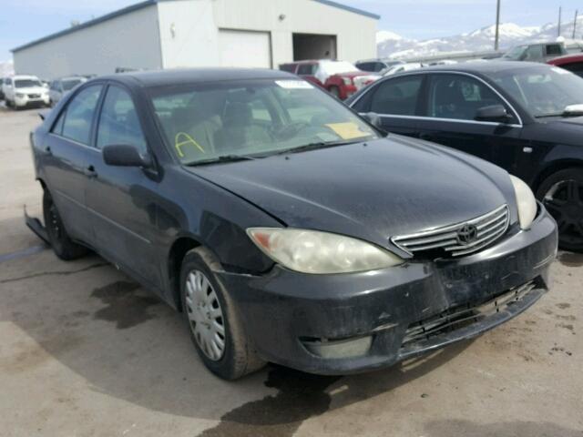 4T1BE32K15U073805 - 2005 TOYOTA CAMRY LE BLACK photo 1