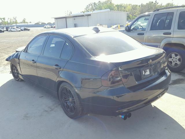 WBAVA33537KX81586 - 2007 BMW 328 I BLACK photo 3