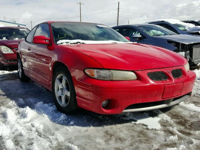 1G2WP12K0YF227759 - 2000 PONTIAC GRAND PRIX წითელი ფოტო 1