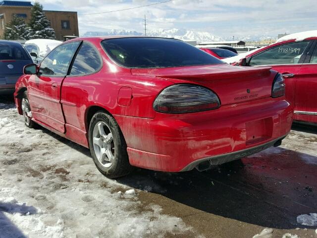 1G2WP12K0YF227759 - 2000 PONTIAC GRAND PRIX წითელი ფოტო 3