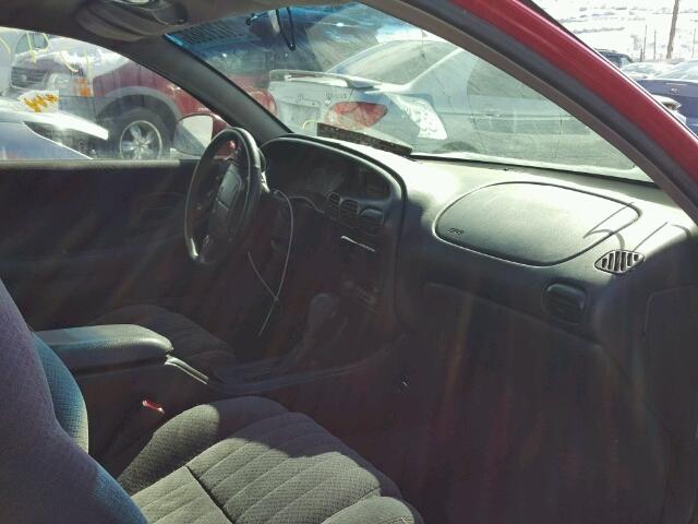 1G2WP12K0YF227759 - 2000 PONTIAC GRAND PRIX წითელი ფოტო 5