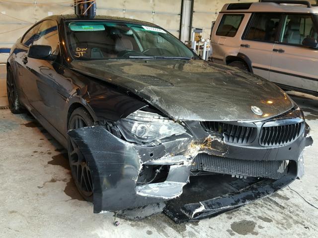 WBAEA53558CV90081 - 2008 BMW 650 I BLACK photo 1