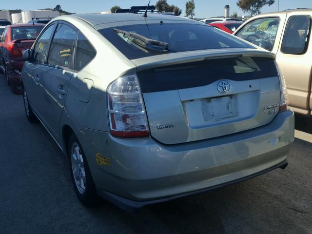 JTDKB20UX73211670 - 2007 TOYOTA PRIUS GREEN photo 3