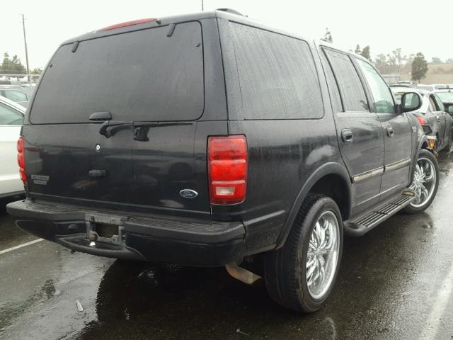 1FMRU15W91LB01810 - 2001 FORD EXPEDITION BLACK photo 4