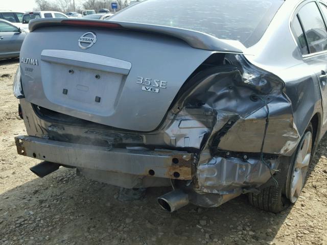 1N4BL21E57C151971 - 2007 NISSAN ALTIMA 3.5 SILVER photo 9