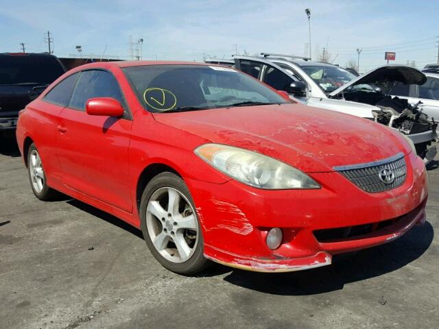 4T1CA38P24U016904 - 2004 TOYOTA CAMRY SOLA RED photo 1