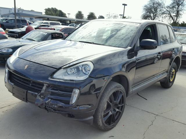 WP1AB29PX8LA49774 - 2008 PORSCHE CAYENNE S BLACK photo 2