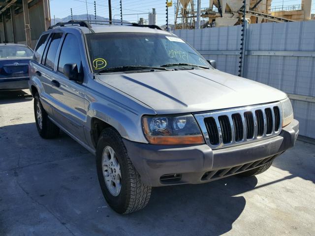 1J4GW48S9YC308122 - 2000 JEEP GRAND CHER GRAY photo 1