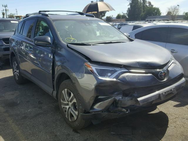 2T3ZFREV5JW408327 - 2018 TOYOTA RAV4 LE GRAY photo 1