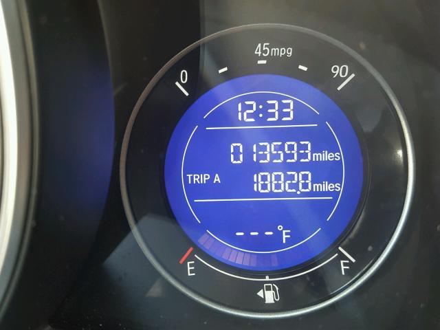 JHMGK5H53GX016747 - 2016 HONDA FIT LX Jaune photo 8