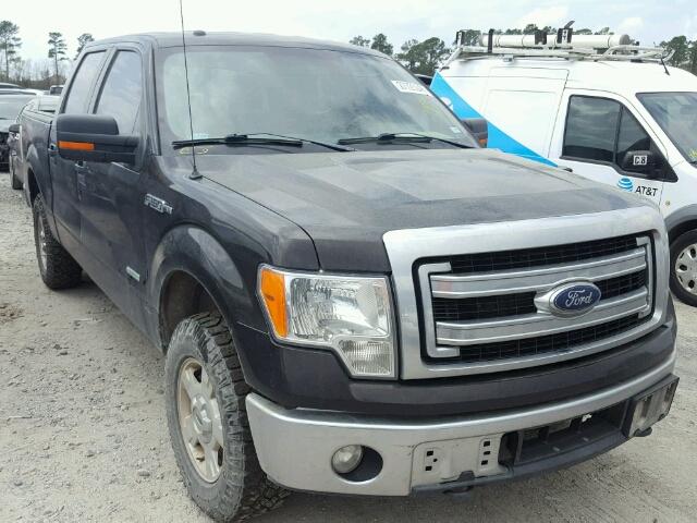 1FTFW1ET8EKE92290 - 2014 FORD F150 SUPER BLACK photo 1