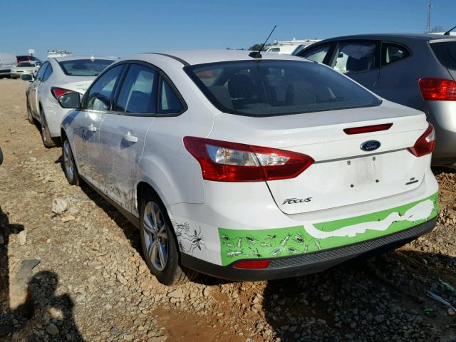 1FADP3F24EL309148 - 2014 FORD FOCUS SE WHITE photo 3