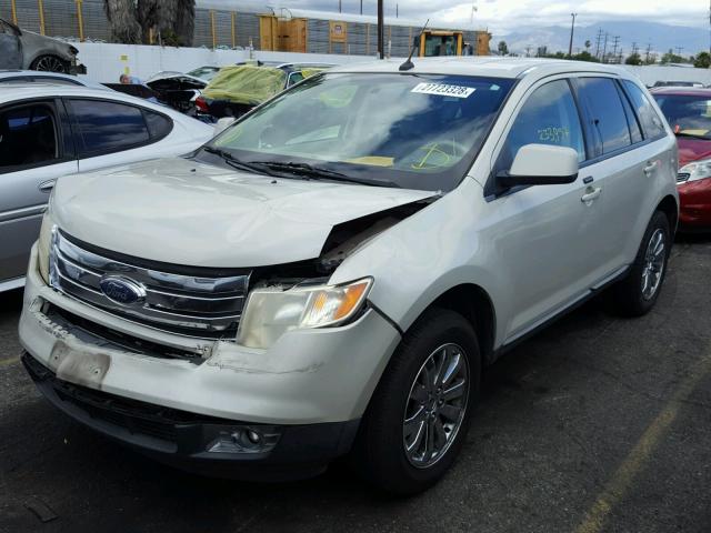 2FMDK38C47BB18844 - 2007 FORD EDGE SEL CREAM photo 2