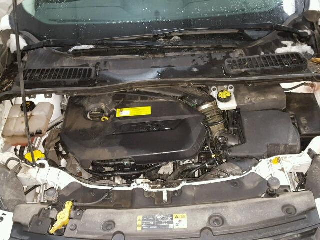 1FMCU9GX6GUB25527 - 2016 FORD ESCAPE SE WHITE photo 7