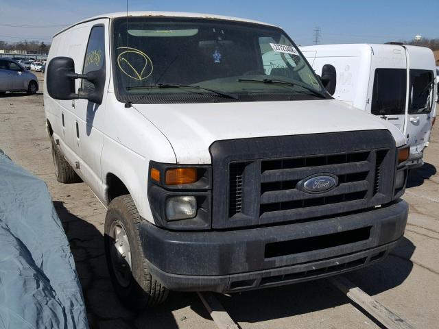 1FTNE24W38DA27408 - 2008 FORD ECONOLINE WHITE photo 1