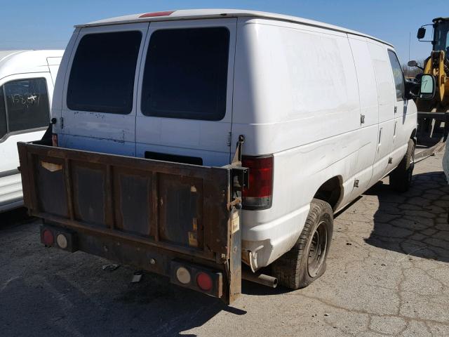 1FTNE24W38DA27408 - 2008 FORD ECONOLINE WHITE photo 4