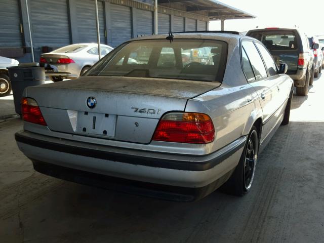 WBAGG8342YDN76830 - 2000 BMW 740 I AUTO SILVER photo 4