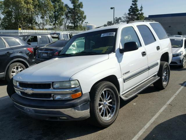 1GNEC13V83R258283 - 2003 CHEVROLET TAHOE C150 WHITE photo 2