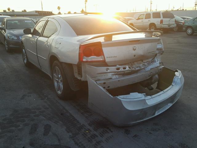 2B3CA3CV7AH125465 - 2010 DODGE CHARGER SX SILVER photo 3