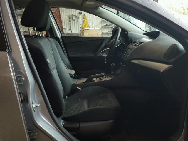 JM1BL1TF9D1702288 - 2013 MAZDA 3 I SILVER photo 5