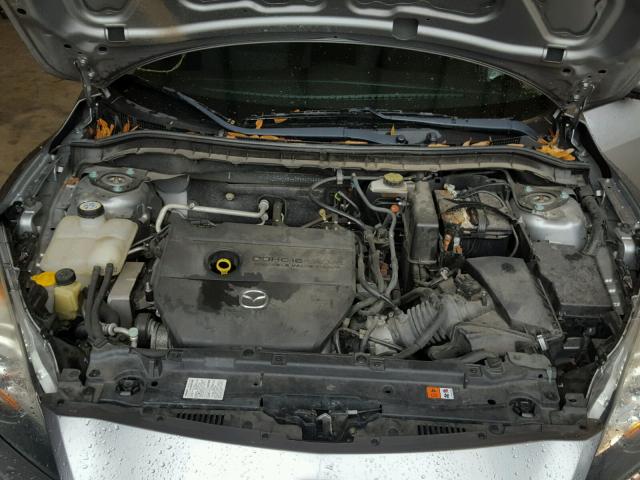 JM1BL1TF9D1702288 - 2013 MAZDA 3 I SILVER photo 7