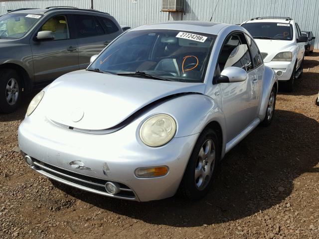 3VWCK21C13M408050 - 2003 VOLKSWAGEN NEW BEETLE 银色 照片 2