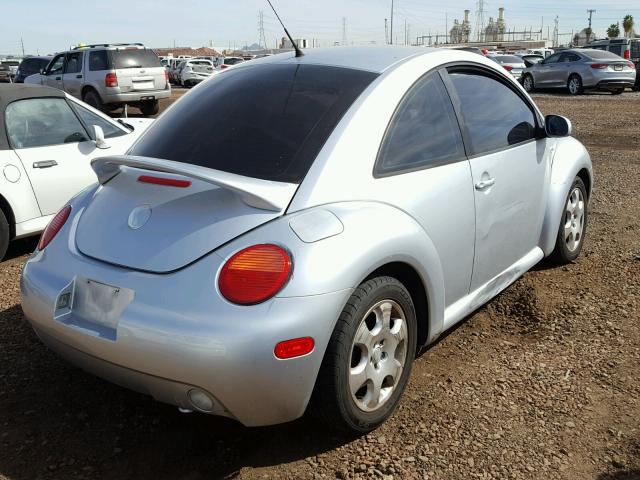 3VWCK21C13M408050 - 2003 VOLKSWAGEN NEW BEETLE SILVER photo 4