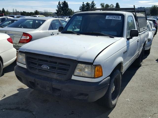 1FTYR10U41PA35263 - 2001 FORD RANGER WHITE photo 2