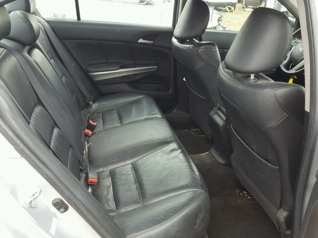 1HGCP36878A061151 - 2008 HONDA ACCORD EXL SILVER photo 6