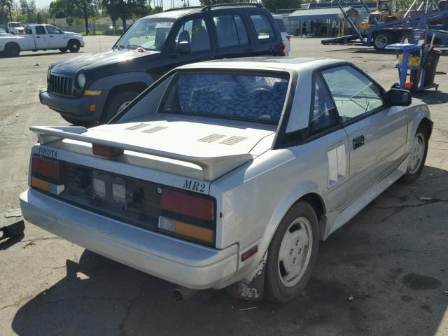 JT2AW15C8G0054113 - 1986 TOYOTA MR2 SILVER photo 4