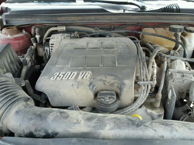 1G1ZT51876F189552 - 2006 CHEVROLET MALIBU LT MAROON photo 7