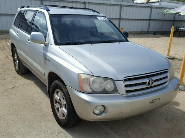 JTEGF21A510002713 - 2001 TOYOTA HIGHLANDER SILVER photo 1