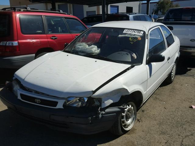 JT2AC52L7T0146280 - 1996 TOYOTA TERCEL STD WHITE photo 2